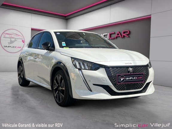 Peugeot 208 puretech 100 ss eat8 gt line, apple carplay, virtual cockpit, caméra de recul, courroie neuve, garantie 12 mois....
