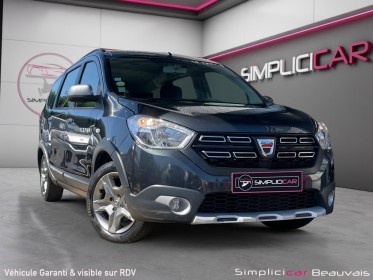 Dacia lodgy blue dci 115 5 places stepway garantie 12mois occasion parc voitures beauvais simplicicar simplicibike france