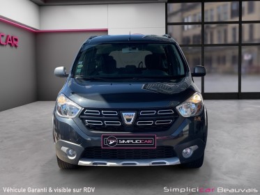 Dacia lodgy blue dci 115 5 places stepway garantie 12mois occasion parc voitures beauvais simplicicar simplicibike france