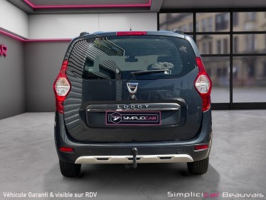 Dacia lodgy blue dci 115 5 places stepway garantie 12mois occasion parc voitures beauvais simplicicar simplicibike france