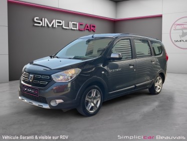 Dacia lodgy blue dci 115 5 places stepway garantie 12mois occasion parc voitures beauvais simplicicar simplicibike france
