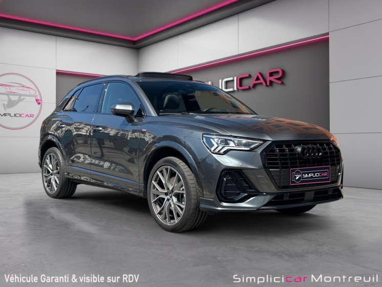 Audi q3 q3 45 tfsie 245 ch s tronic 6 s line full //carplay//s line// loa occasion montreuil (porte de vincennes)(75)...