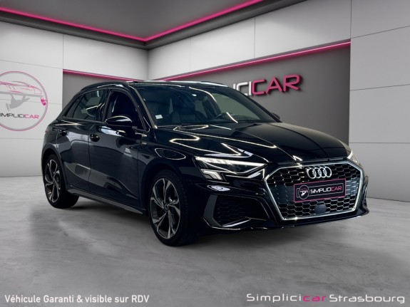 Audi a3 sportback s line 35 tfsi 150 s tronic 7 camera - carplay - keyless go - park assist - full led occasion simplicicar...
