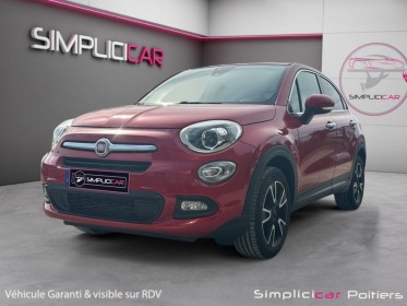 Fiat 500x my17 1.4 multiair 140 ch dct lounge - siege chauffant - bluetooth - keyless - garantie 12 mois occasion simplicicar...