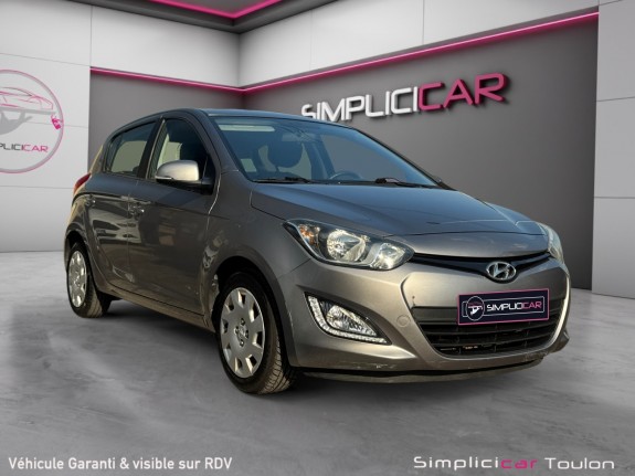 Hyundai i20 1.2 85 pack sensation garantie 12 mois moteur à chaine occasion simplicicar toulon est simplicicar simplicibike...