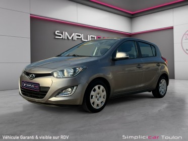Hyundai i20 1.2 85 pack sensation garantie 12 mois moteur à chaine occasion simplicicar toulon est simplicicar simplicibike...