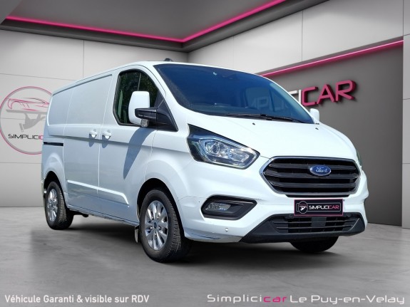 Ford transit custom fourgon 320 l1h1 2.0 ecoblue 170 mhev limited occasion simplicicar velay simplicicar simplicibike france