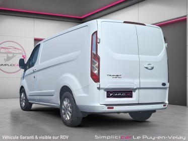 Ford transit custom fourgon 320 l1h1 2.0 ecoblue 170 mhev limited occasion simplicicar velay simplicicar simplicibike france