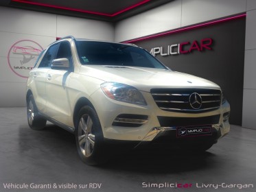 Mercedes classe m ml 350 bluetec 4matic sport a occasion simplicicar livry gargan simplicicar simplicibike france