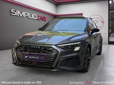 Audi s3 sportback tfsi 310 s tronic 7 quattro/garantie 12 mois/full/ carplay/cam2rade recul/interieur cuir occasion montreuil...