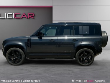 Land rover defender 110 p400e x-dynamic hse phev - jantes 22 - caméra 360 - toit ouvrant - garantie constructeur occasion...