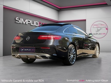 Mercedes classe e coupe 220 d 9g-tronic sportline / garantie 12 mois / entretien mercedes occasion simplicicar mery-sur-oise...