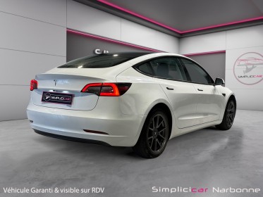 Tesla model 3 standard range plus rwd 1ère main garantie constructeur 2029 occasion simplicicar narbonne simplicicar...