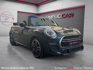 Mini cabriolet f57 231 ch john cooper works bva6 finition jcw exclusive design occasion paris 17ème (75)(porte maillot)...