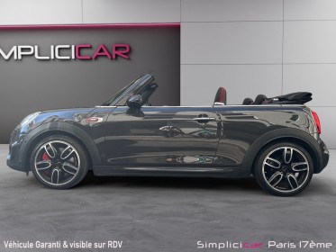 Mini cabriolet f57 231 ch john cooper works bva6 finition jcw exclusive design occasion paris 17ème (75)(porte maillot)...