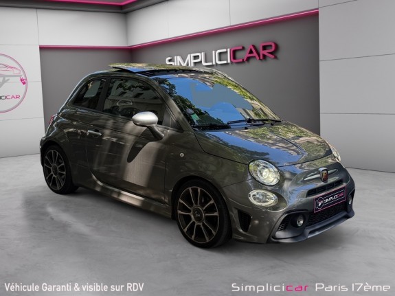 Abarth 595 turismo 1.4 tjet turismo/toit ouvrant/ sieges cuir/ beats occasion paris 17ème (75)(porte maillot) simplicicar...
