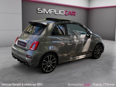 Abarth 595 turismo 1.4 tjet turismo/toit ouvrant/ sieges cuir/ beats occasion paris 17ème (75)(porte maillot) simplicicar...