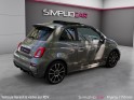 Abarth 595 turismo 1.4 tjet turismo/toit ouvrant/ sieges cuir/ beats occasion paris 17ème (75)(porte maillot) simplicicar...