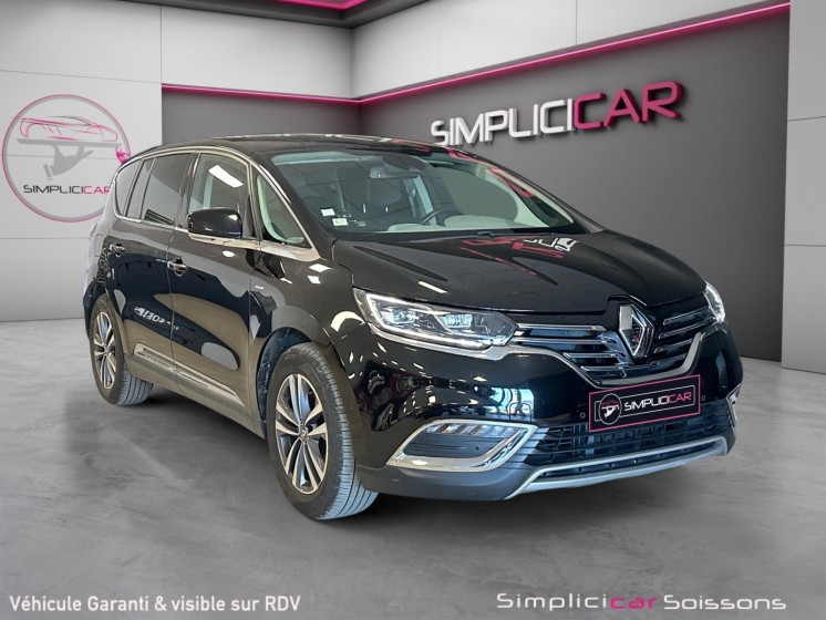 Renault espace v 1.8 tce 225 ch energy intens - suivi/toit pano/attelage/carplay/caméra de recul - garantie 12 mois occasion... Renault espace v 1.8 tce 225 ch energy intens - suivi/toit pano/attelage/carplay/caméra de recul - garantie 12 mois occasion...