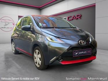 Toyota aygo 1.0 vvt-i x-play/garantie 12 mois/entretien constructeur/ecran/camera de recul occasion montreuil (porte de...