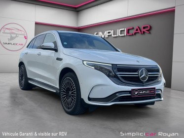 Mercedes eqc 400 408 ch/300 kw 4matic amg line origine mercedes royan garantie 12 mois occasion simplicicar royan simplicicar...