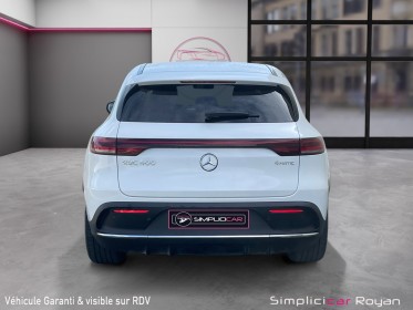 Mercedes eqc 400 408 ch/300 kw 4matic amg line origine mercedes royan garantie 12 mois occasion simplicicar royan simplicicar...