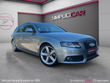 Audi a4 avant 2.0 tdi 143 dpf s-line garantie 12 mois occasion simplicicar charmes simplicicar simplicibike france