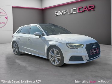 Audi a3 sportback 35 tfsi cod 150 s tronic 7 s line plus, toit ouvrant, carplay, s line, caméra de recul, occasion...