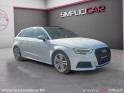 Audi a3 sportback 35 tfsi cod 150 s tronic 7 s line plus, toit ouvrant, carplay, s line, caméra de recul, occasion...
