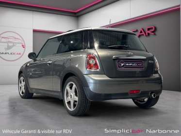 Mini cooper 1.6 122ch pack chilli toit ouvrant bluetooth régulateur garantie 12 mois occasion simplicicar narbonne...