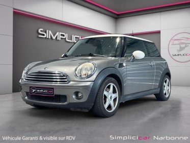 Mini cooper 1.6 122ch pack chilli toit ouvrant bluetooth régulateur garantie 12 mois occasion simplicicar narbonne...