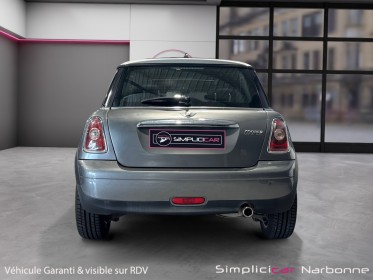 Mini cooper 1.6 122ch pack chilli toit ouvrant bluetooth régulateur garantie 12 mois occasion simplicicar narbonne...