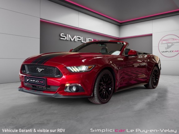 Ford mustang convertible v8 5.0 421 gt a occasion simplicicar velay simplicicar simplicibike france