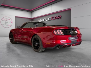 Ford mustang convertible v8 5.0 421 gt a occasion simplicicar velay simplicicar simplicibike france