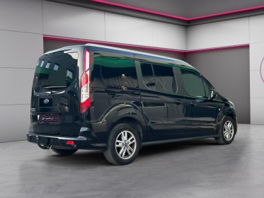 Ford grand tournéo connect ecoblue 120 titanium toit pano carplay attelage amov garantie 1 an et 4 jantes toles avec...