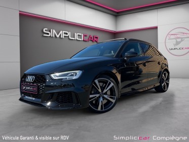 Audi rs3 sportback 400ch - full black - full - faible km - immat fr - occasion simplicicar compiegne simplicicar simplicibike...