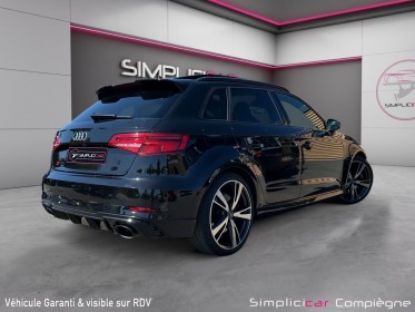 Audi rs3 sportback 400ch - full black - full - faible km - immat fr - occasion simplicicar compiegne simplicicar simplicibike...