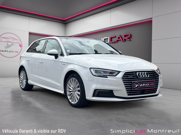Audi a3 sportback 1.4 tfsi e-tron 204 s tronic 6 design luxe toit ouvrant entretien audi occasion montreuil (porte de... Audi a3 sportback 1.4 tfsi e-tron 204 s tronic 6 design luxe toit ouvrant entretien audi occasion montreuil (porte de...