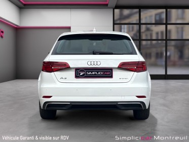 Audi a3 sportback 1.4 tfsi e-tron 204 s tronic 6 design luxe toit ouvrant entretien audi occasion montreuil (porte de...