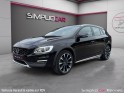 Volvo v60 cross country d4 awd 190 ch geartronic 6 luxe - siege électrique - radar arrière occasion simplicicar rennes...