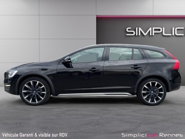 Volvo v60 cross country d4 awd 190 ch geartronic 6 luxe - siege électrique - radar arrière occasion simplicicar rennes...