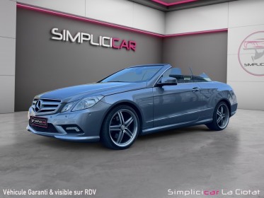 Mercedes classe e coupe 350 blueefficiency amg entretien complet occasion simplicicar la ciotat simplicicar simplicibike france