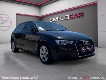Audi a3 sportback business 1.6 tdi 116 s tronic 7 business line occasion simplicicar limoges  simplicicar simplicibike france