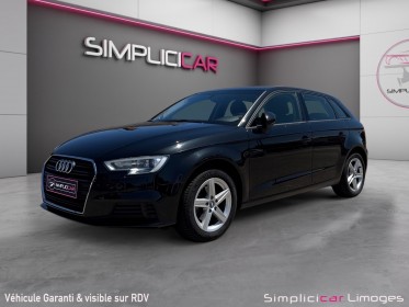 Audi a3 sportback business 1.6 tdi 116 s tronic 7 business line occasion simplicicar limoges  simplicicar simplicibike france