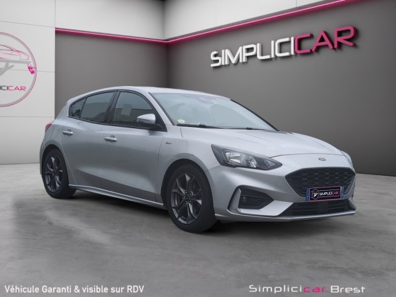 Ford focus 1.5 ecoblue 120 ss st line - garantie 12 mois occasion simplicicar brest simplicicar simplicibike france