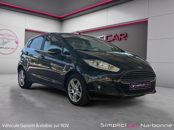 Ford fiesta 1.0 ecoboost 100 ss titanium clim auto radar de recul garantie 12 mois occasion simplicicar narbonne simplicicar...