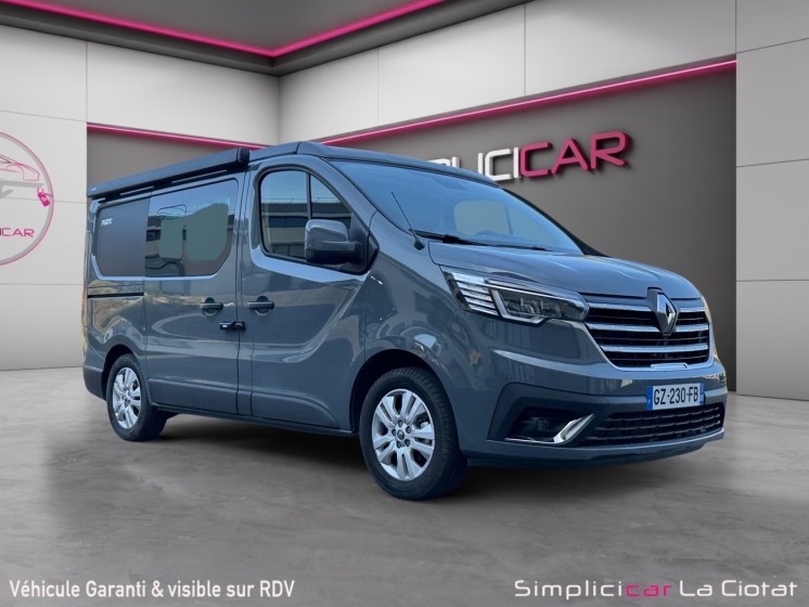 Renault trafic l1 dci 150 energy campervan pilote premier main origine france occasion simplicicar la ciotat simplicicar... Renault trafic l1 dci 150 energy campervan pilote premier main origine france occasion simplicicar la ciotat simplicicar...