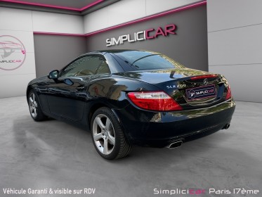 Mercedes slk 200 k blueefficiency occasion paris 17ème (75)(porte maillot) simplicicar simplicibike france