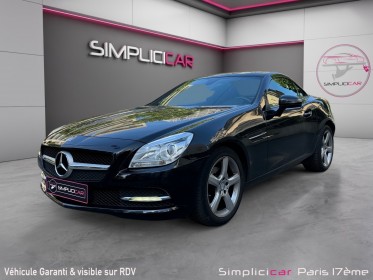 Mercedes slk 200 k blueefficiency occasion paris 17ème (75)(porte maillot) simplicicar simplicibike france