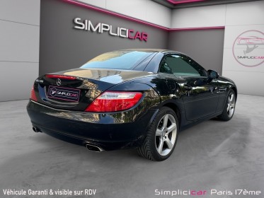 Mercedes slk 200 k blueefficiency occasion paris 17ème (75)(porte maillot) simplicicar simplicibike france
